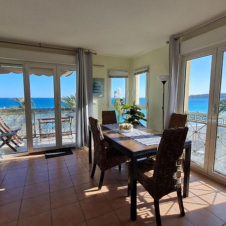 Villa Azzurra Menton Apt Luxe, Front Mer, 4Th Floor Of 5, Wifi, Tvsat, Climate Exterior photo